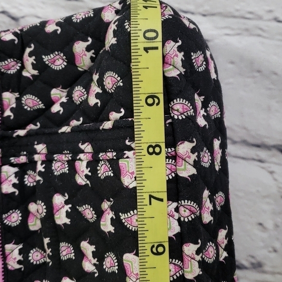 Vera Bradley Pink Elephants 2007 Med Shoulder Bag VGUC Clean - Picture 8 of 16